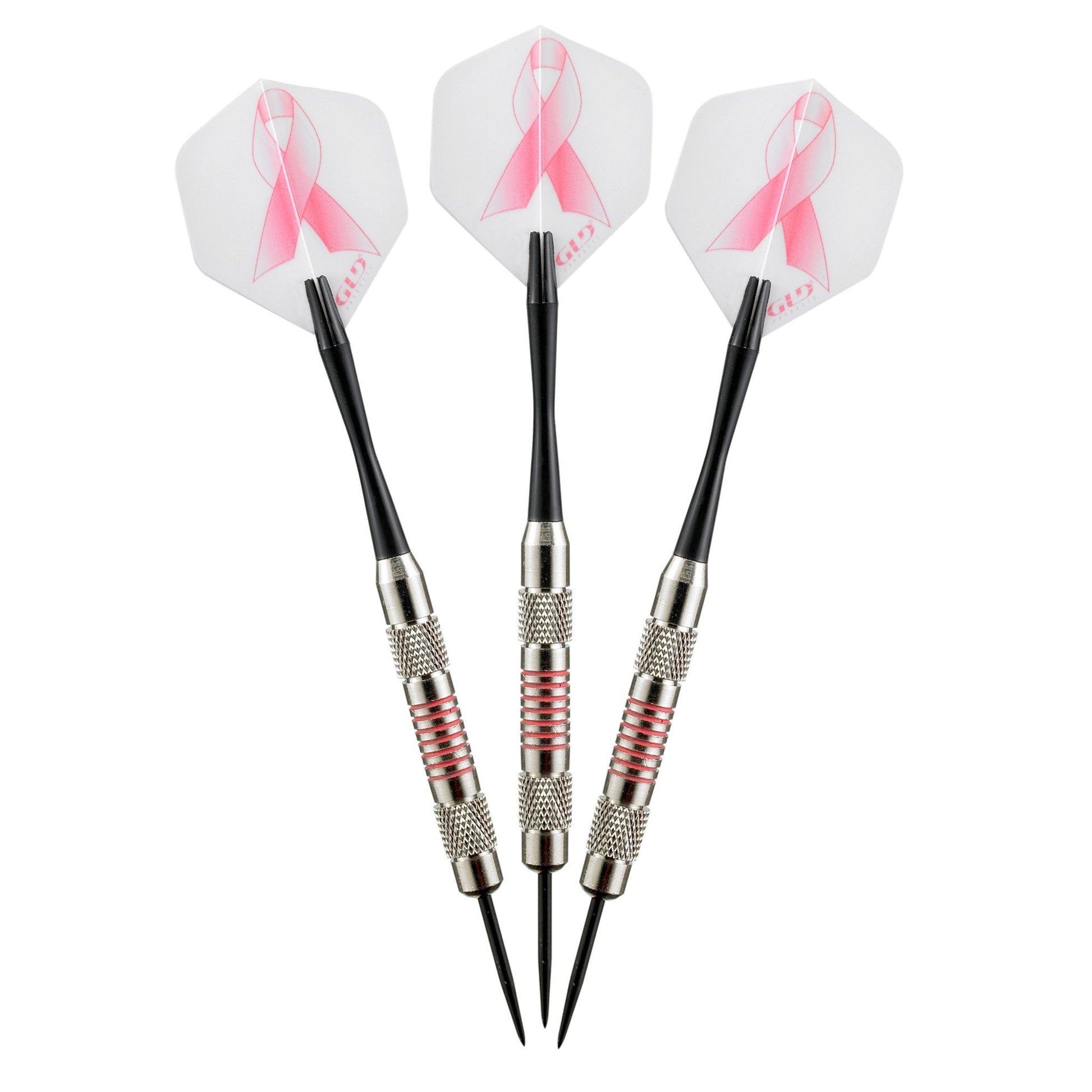 [REFURBISHED] Fat Cat Breast Cancer Steel Tip Dart Set 20 Grams Refurbished Refurbished GLD Products 