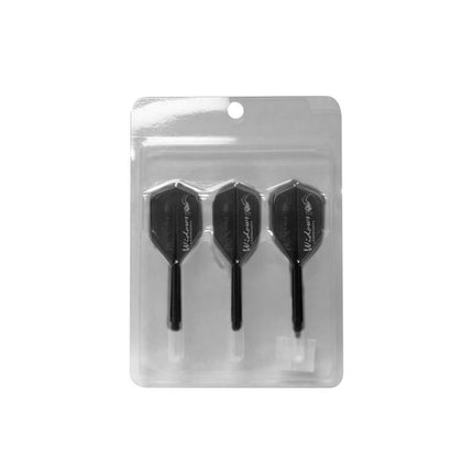 Laserdarts Flight/Shaft Slim Black Dart Accessories Laserdarts 