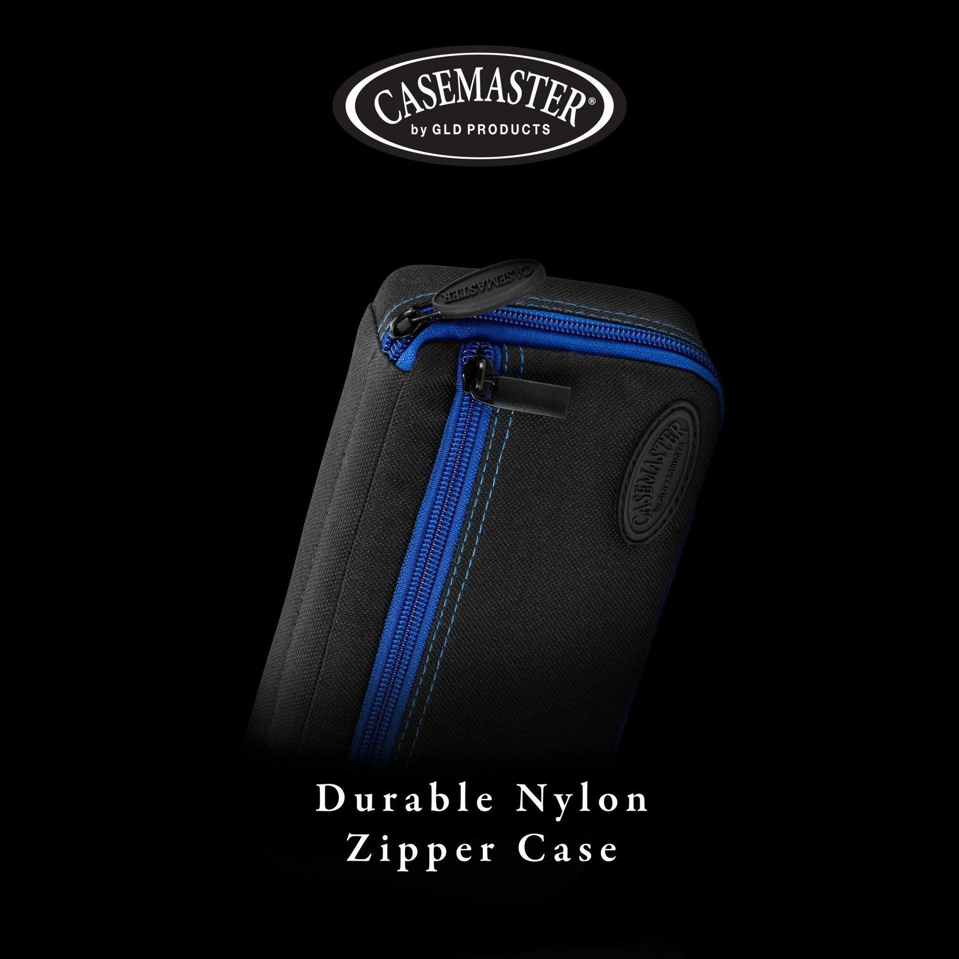 [REFURBISHED] Casemaster Plazma Dart Case Black with Sapphire Zipper Refurbished Refurbished GLD Products 