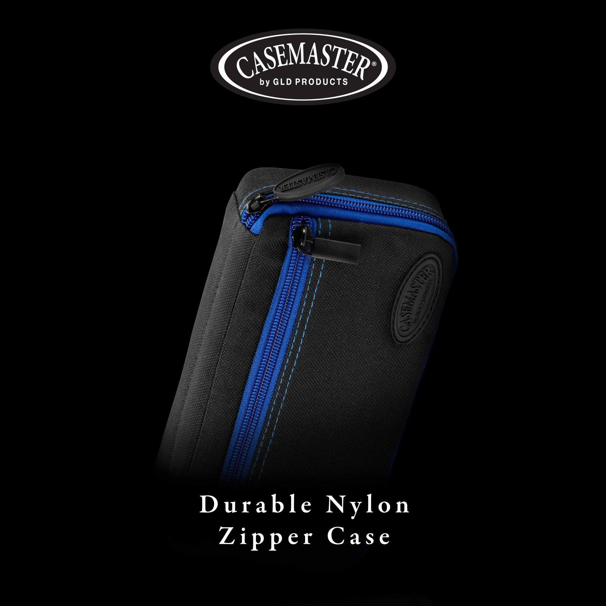 [REFURBISHED] Casemaster Plazma Dart Case Black with Sapphire Zipper Refurbished Refurbished GLD Products 