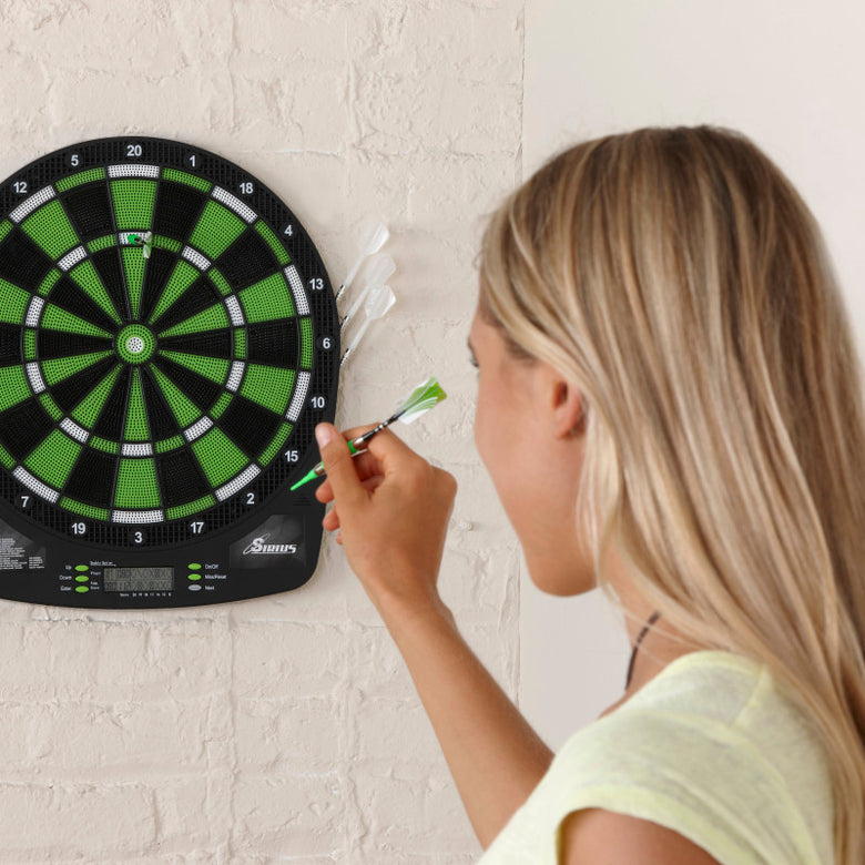 Fat Cat Sirius Electronic Dartboard, 13.5" Compact Target