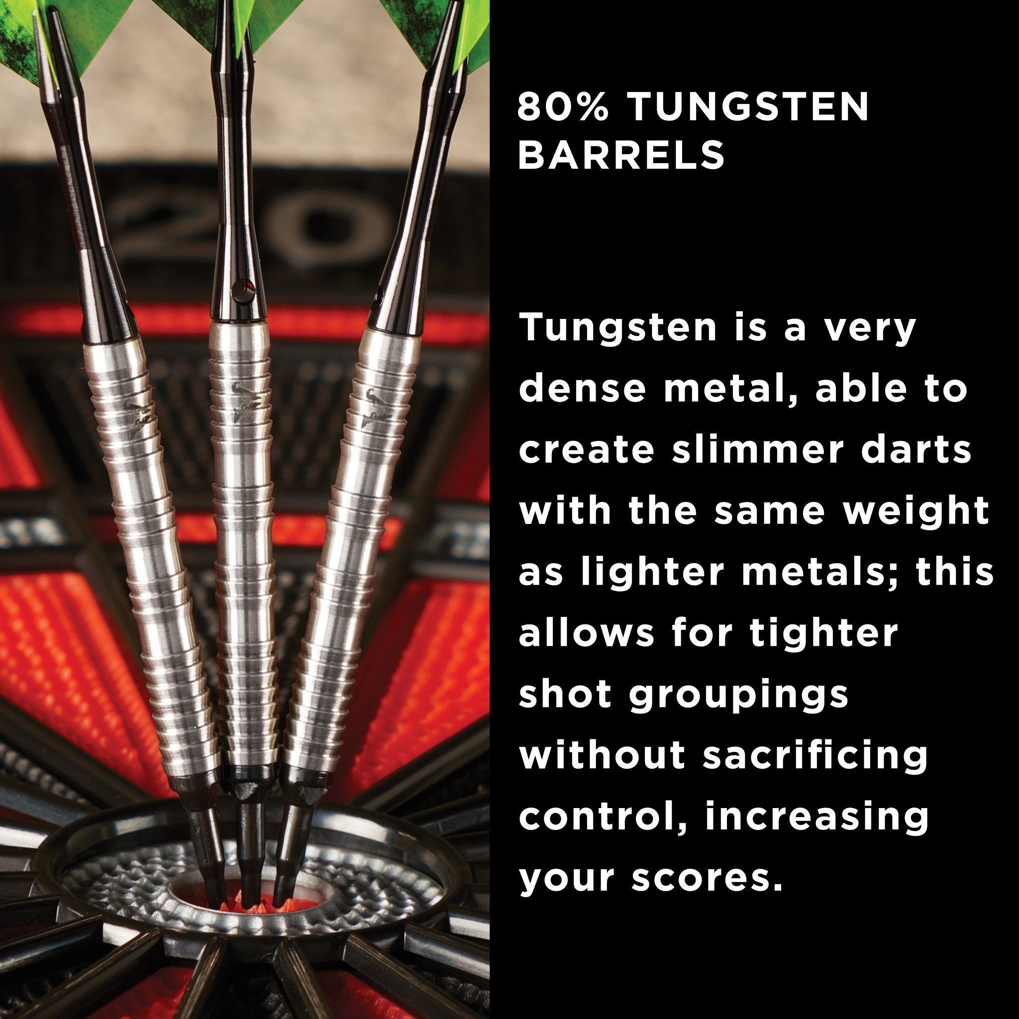 [REFURBISHED] Viper Sidewinder Darts 80% Tungsten Soft Tip Darts Shark Fin Barrel 18 Grams Refurbished Refurbished GLD Products 