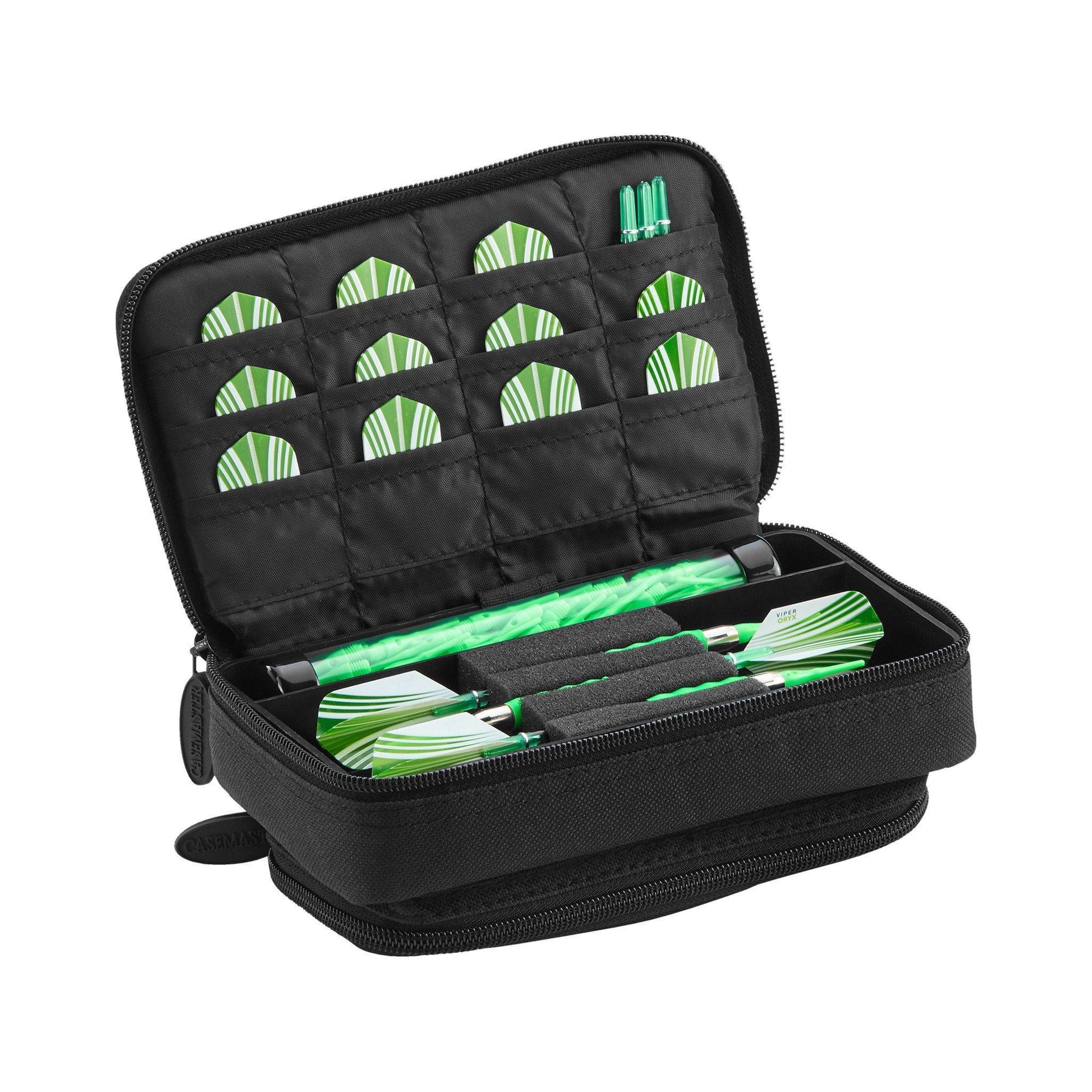 [REFURBISHED] Casemaster Plazma Plus Dart Case with Black Zipper and Phone Pocket Refurbished GLD Products