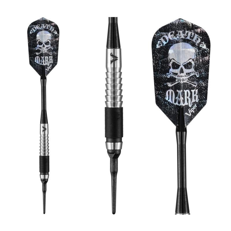 Viper Desperado 80% Tungsten Death Mark Soft Tip Darts 1 Knurled Ring 18 Grams Soft-Tip Darts Viper 