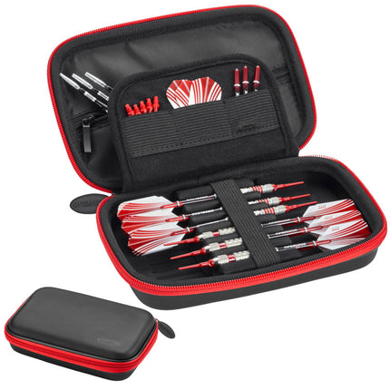 Casemaster Sentinel Dart Case with Red Zipper