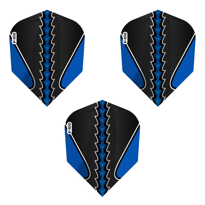 Viper Black Flux Dart Flights Standard Blue