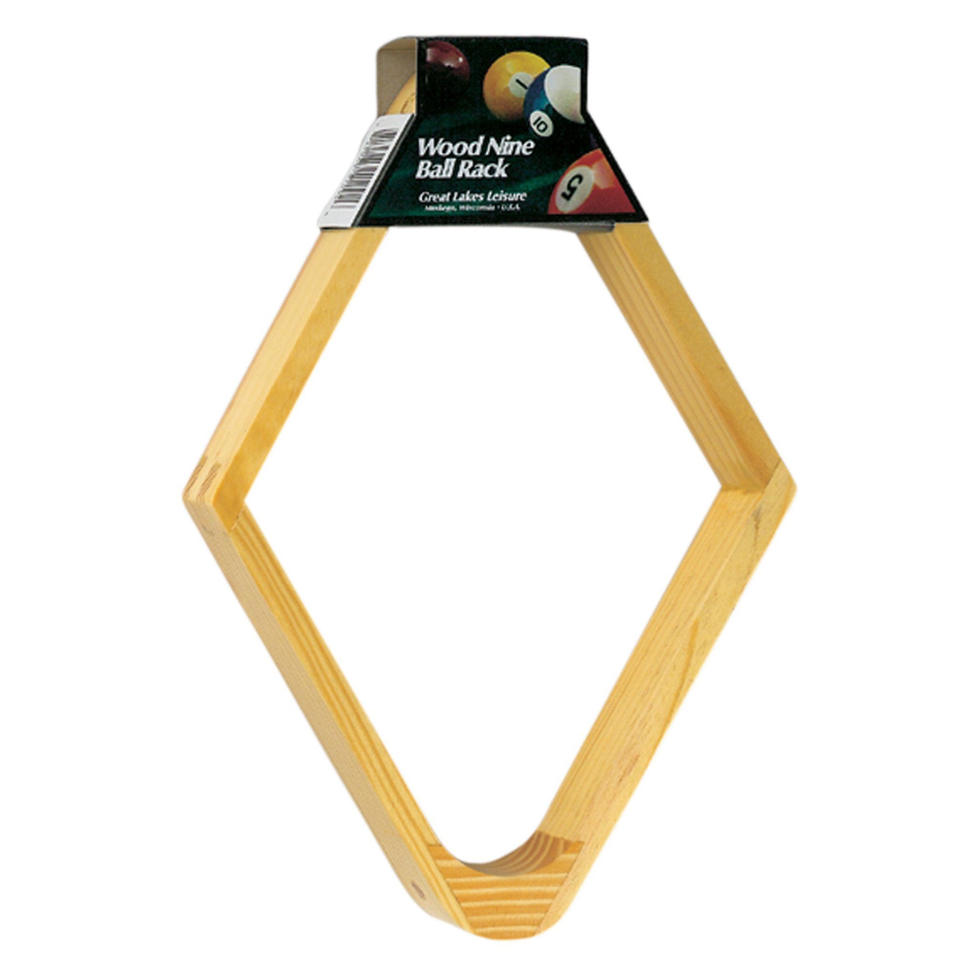 [REFURBISHED] Viper Wood 9-Ball Rack Refurbished Refurbished GLD Products 