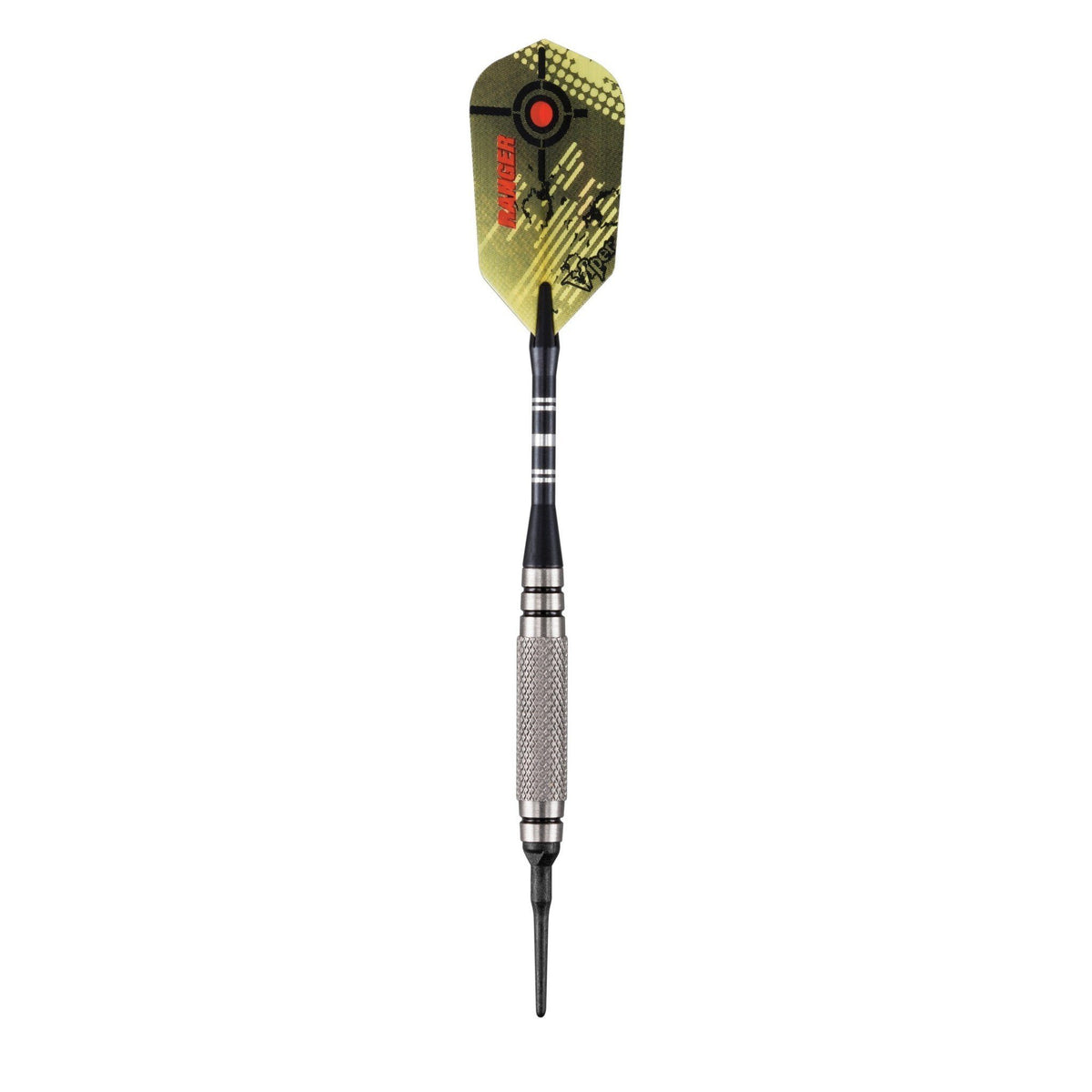 Labeled contents: Dart Pal case, three Ranger darts, shafts, 6 extra tips, flights, wrench