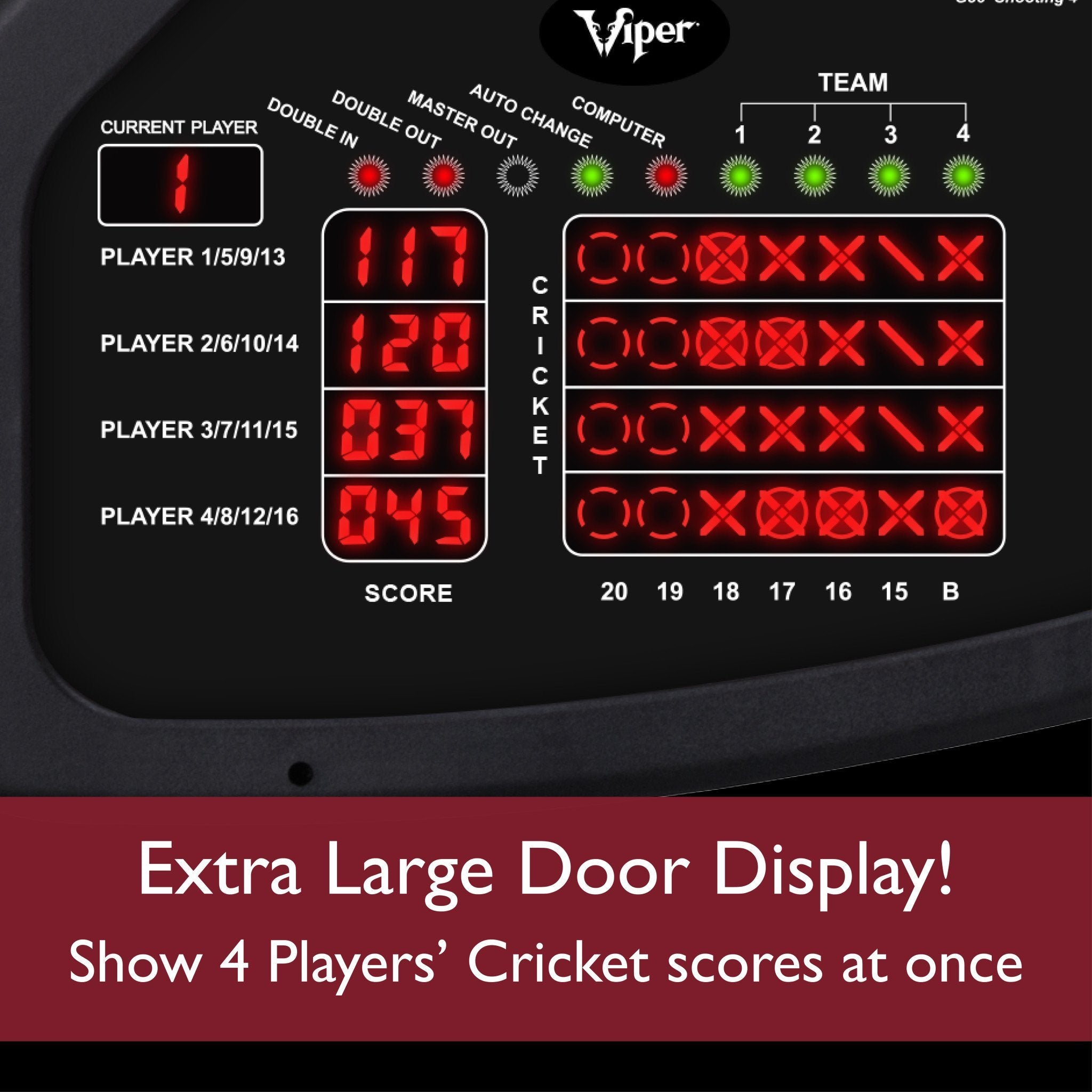 Viper X-Treme Electronic Dartboard Soft-Tip Dartboard Viper 