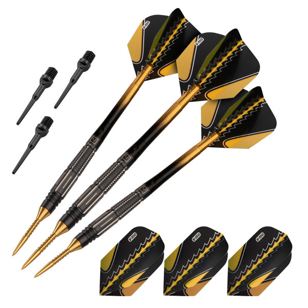 Viper Black Flux 90% Tungsten Steel or Soft Tip Conversion Darts