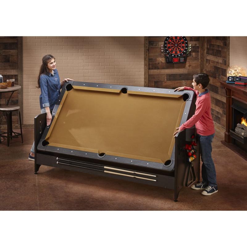 Fat Cat Original 3-in-1 Tan 7' Pockey™ Multi-Game Table Multi-Tables Fat Cat 