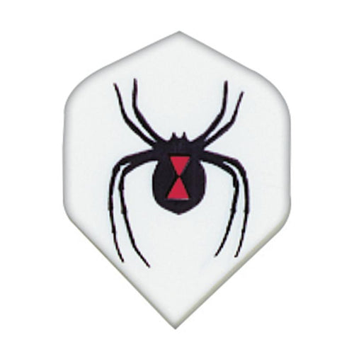 V-75 Poly Royal Hard Flights Standard Black Widow Spider Dart Flights Viper 