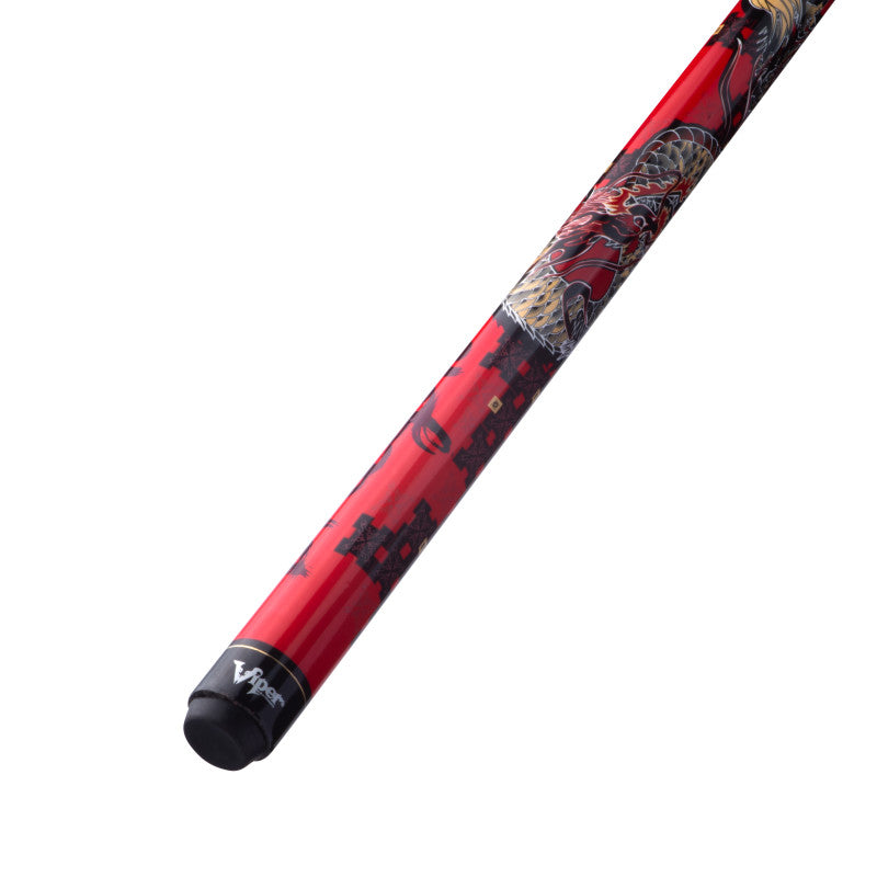 58" Graphite Pool Cue With Hemp/Herb Design - 18oz Two-Piece Billiard Stick By Formula Sports
