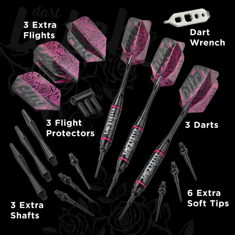 Viper Vanity Dart Bitch Soft Tip Darts 16 Grams