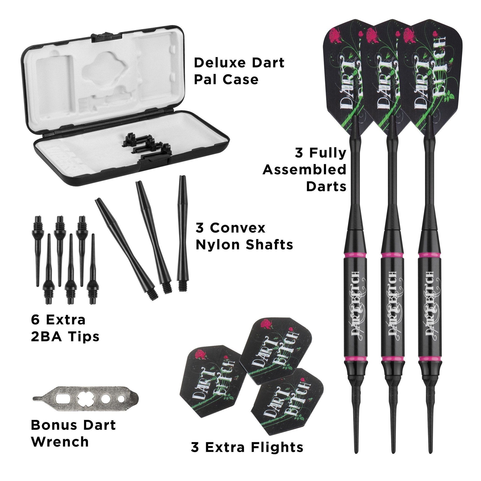 [REFURBISHED] Viper Vanity Dart Bitch Soft Tip Darts 16 Grams Refurbished Refurbished GLD Products 