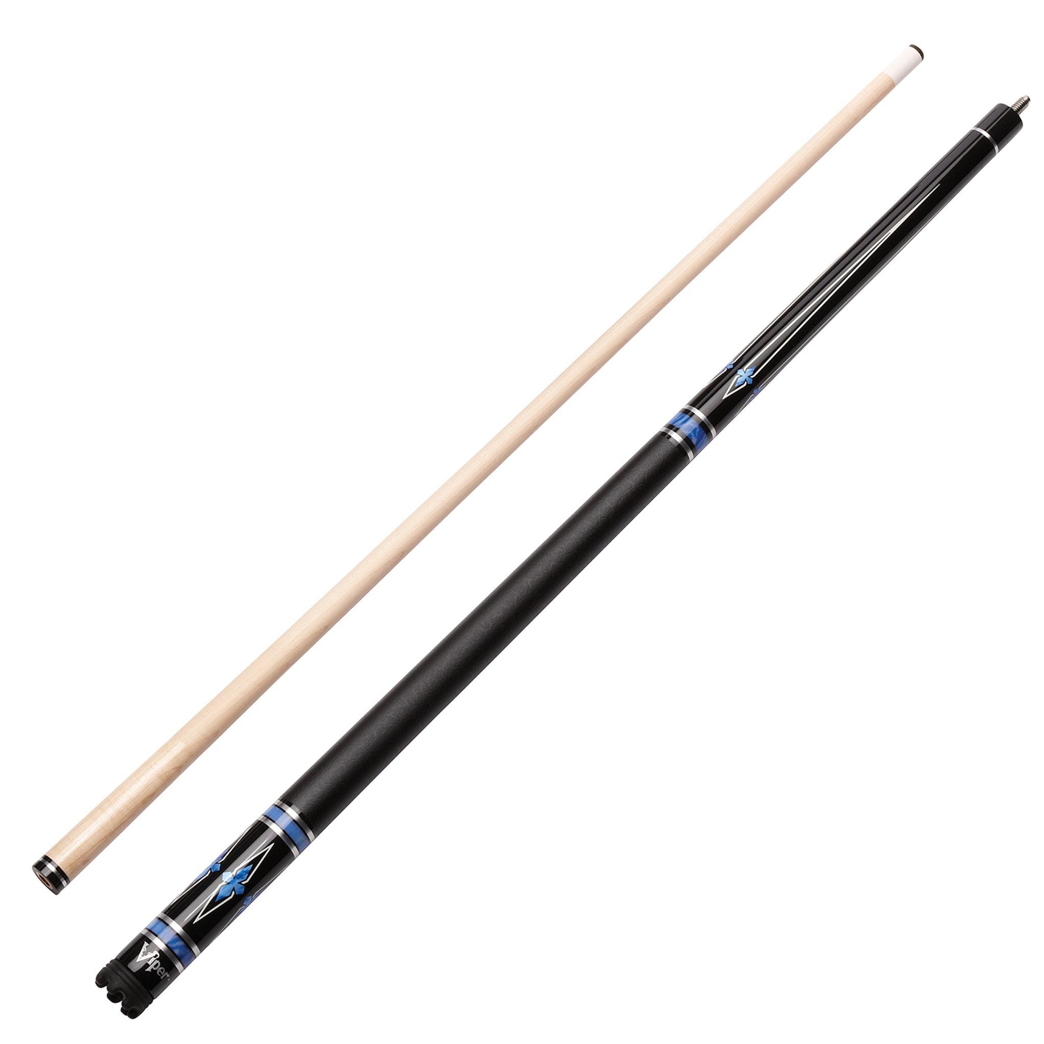 [REFURBISHED] Viper Sinister Series Cue with Black Faux Leather Wrap Refurbished GLD Products