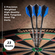 Fat Cat Bulletz 90% Tungsten Steel Tip Darts 23 Grams