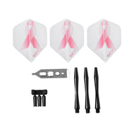 [REFURBISHED] Fat Cat Breast Cancer Steel Tip Dart Set 20 Grams Refurbished Refurbished GLD Products 