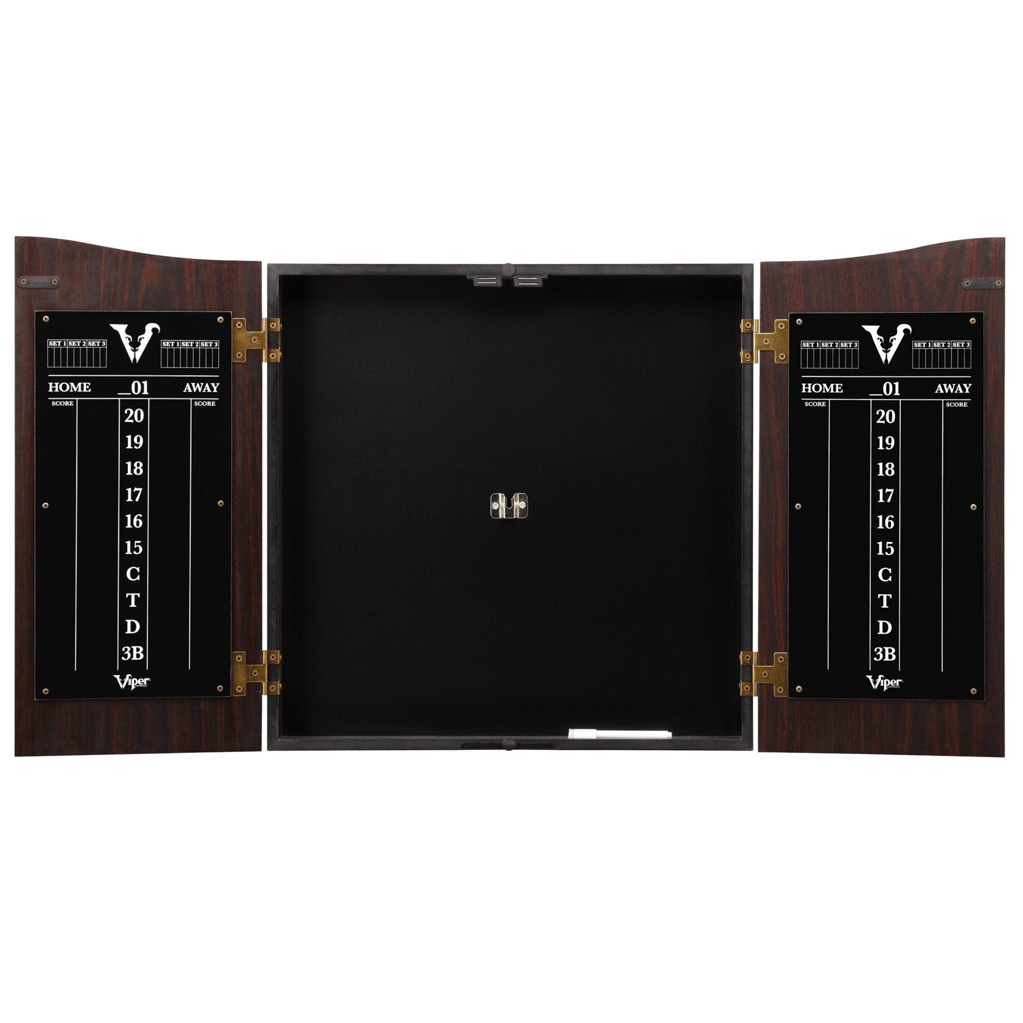 [REFURBISHED] Viper Vault Dartboard Cabinet with Shot King Sisal Dartboard Refurbished Refurbished GLD Products 