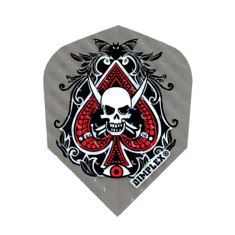 Dimplex Standard Skull/Spade Flights Dart Flights Harrows 