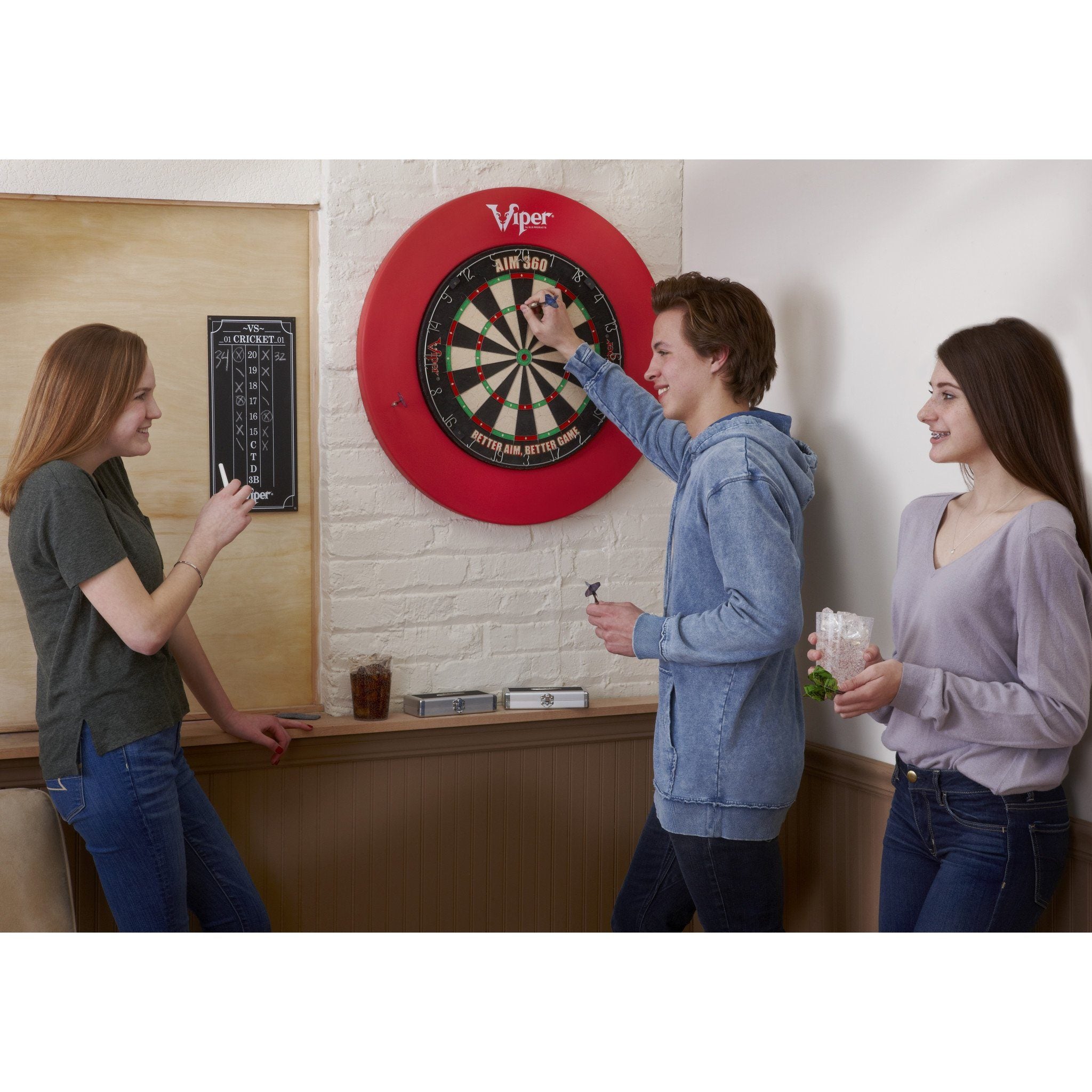 [REFURBISHED] Viper Guardian Dartboard Surround Red Refurbished Refurbished GLD Products 