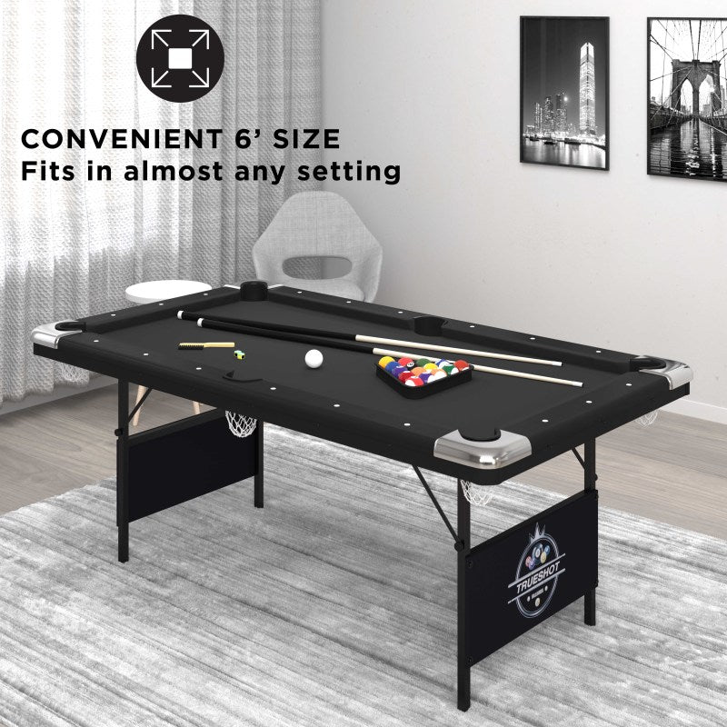 Fat Cat Trueshot 6' Folding Billiard Table – GLD Products