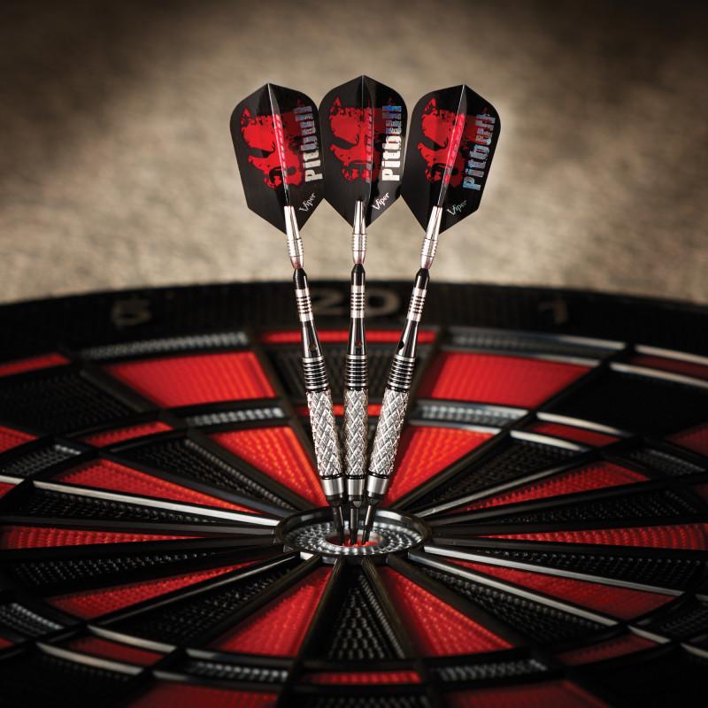 Viper Pitbull Darts 90% Tungsten Soft Tip Darts Diamond Cut Barrel 18 Grams Soft-Tip Darts Viper 