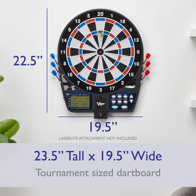 Viper 787 Electronic Dartboard, 15.5" Regulation Target