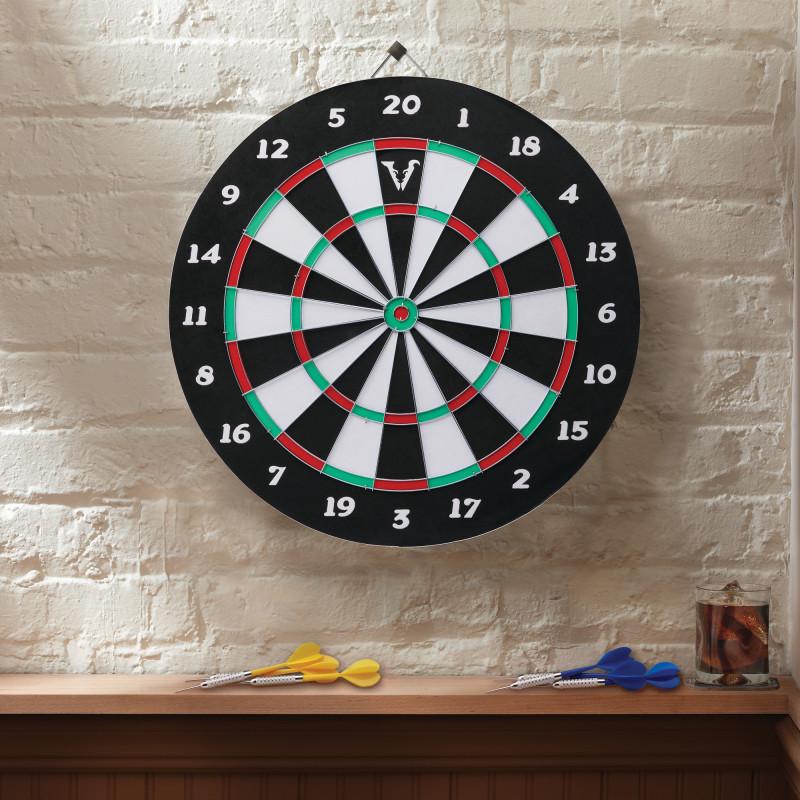 Viper Double Play Coiled Paper Fiber Dartboard with Darts Steel-Tip Dartboard Viper 