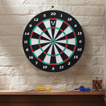 Load image into Gallery viewer, [REFURBISHED] Viper Double Play Coiled Paper Fiber Dartboard with Darts Refurbished Refurbished GLD Products 

