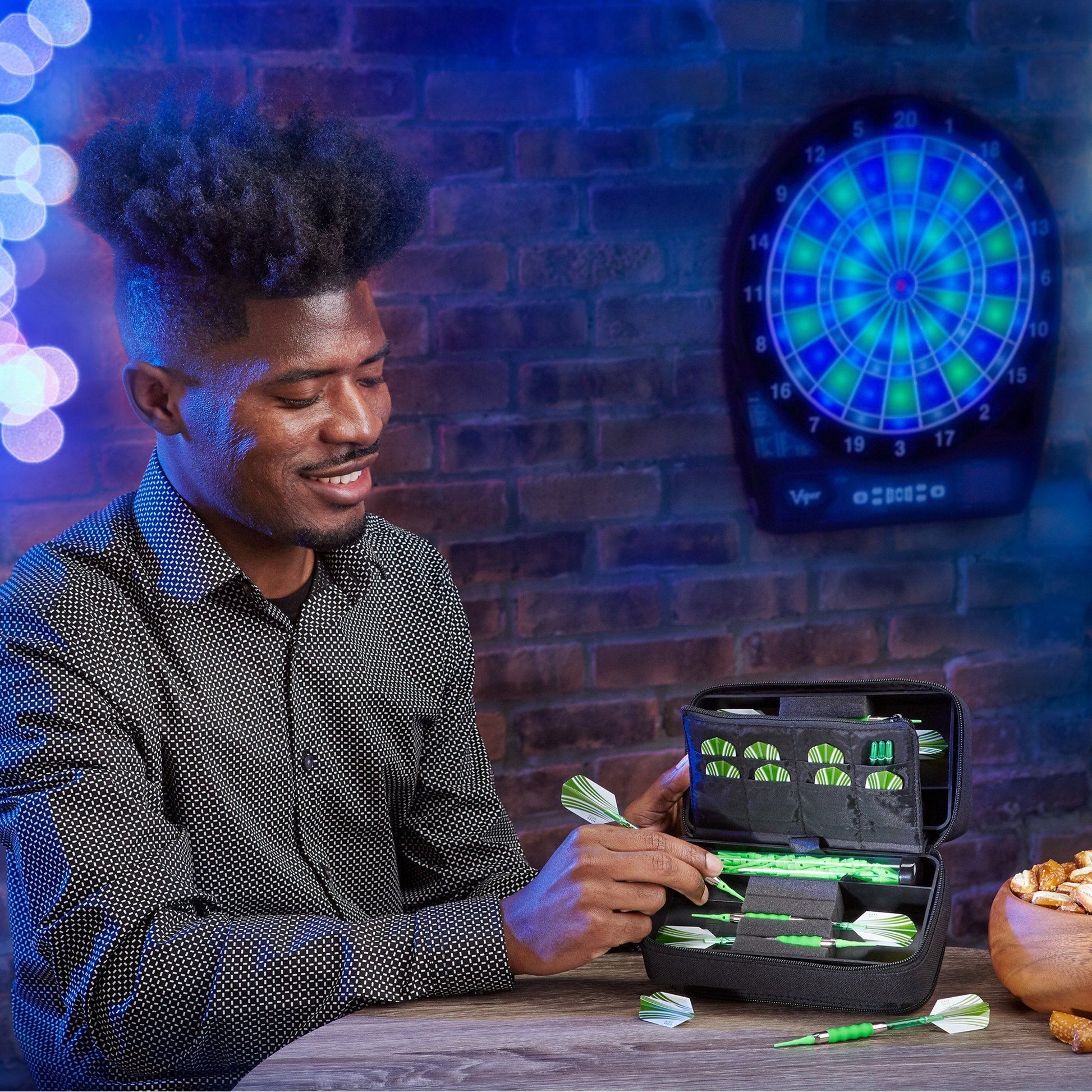 [REFURBISHED] Casemaster Plazma Pro Dart Case with Black Zipper and Phone Pocket Refurbished Refurbished GLD Products 