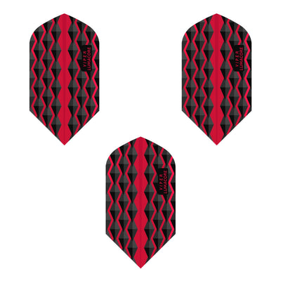 V-100 Lumacore Flights Slim Red/Black