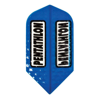 Pentathlon Embossed Slim Blue Flights Dart Flights Viper 