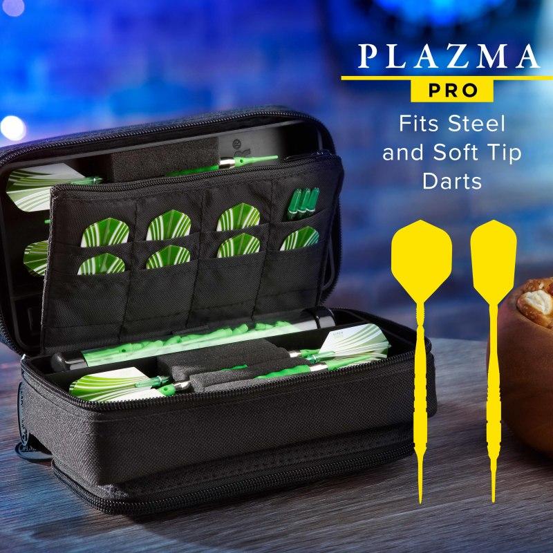 Casemaster Plazma Pro Dart Case with Black Zipper and Phone Pocket Dart Cases Casemaster 