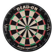 Viper Vault Deluxe Dartboard Cabinet with Built-In Pro Score, Dead-On Dartboard, Edge Throw Line and Black Mariah Darts Viper 