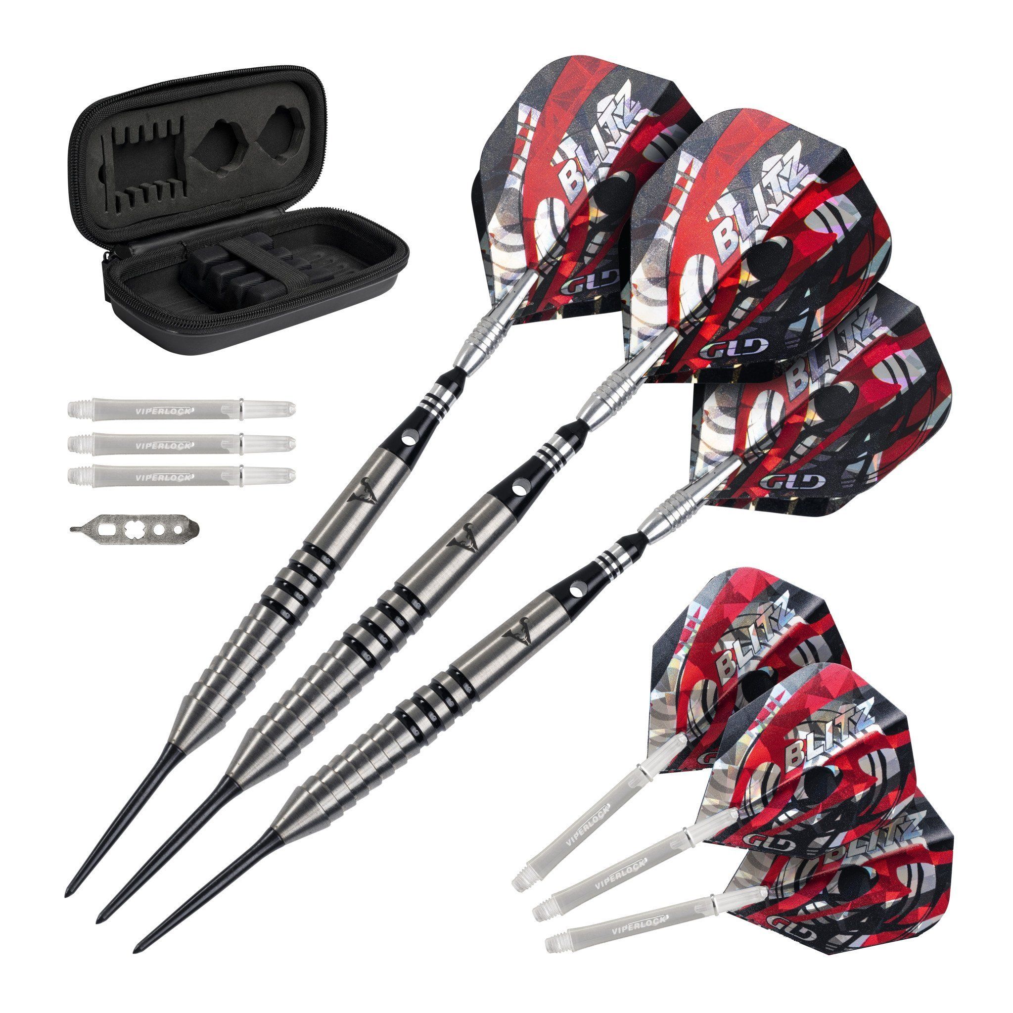 [REFURBISHED] Viper Blitz Darts 95% Tungsten Steel Tip Darts 26 Grams Refurbished Refurbished GLD Products 