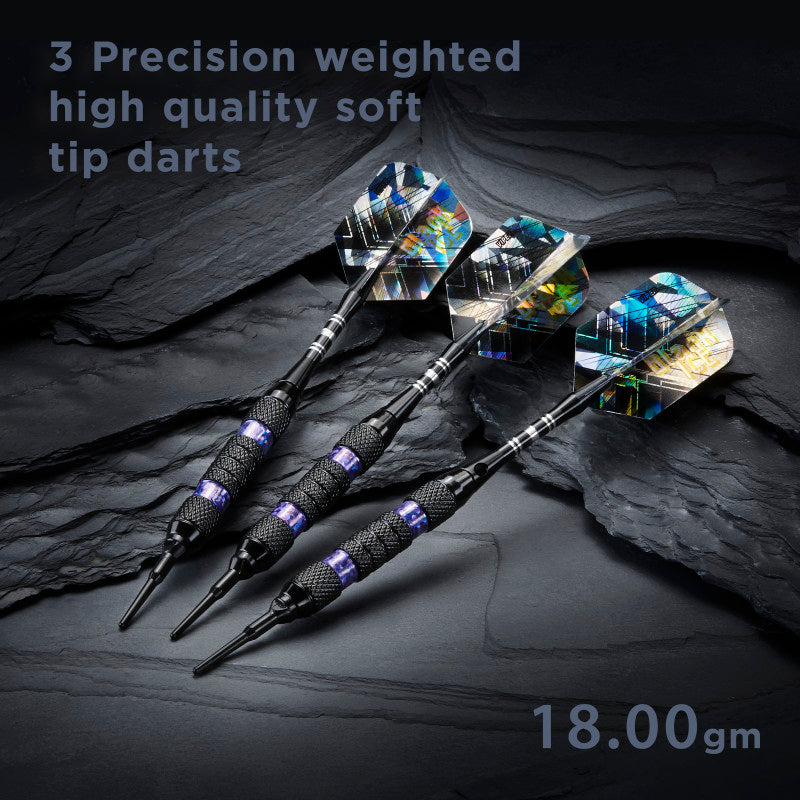 Viper Black Ice Purple Soft Tip Darts 18 Grams