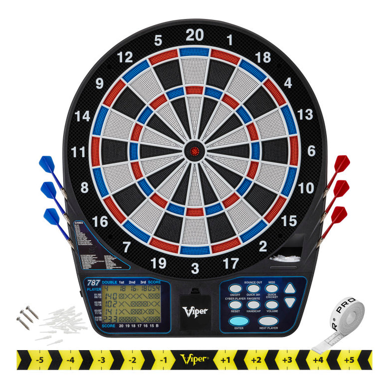 Viper 787 Electronic Dartboard, 15.5" Regulation Target