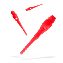 Load image into Gallery viewer, Viper Tufflex Tips III 2BA Neon Pink 100Ct Soft Dart Tips
