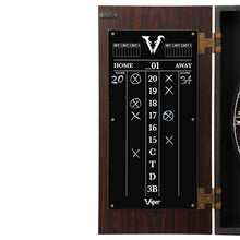 Load image into Gallery viewer, Viper Stadium Dartboard Cabinet with Shot King Sisal Dartboard
