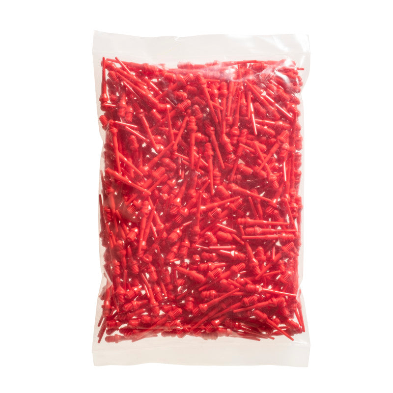 Viper Tufflex Tips II 2BA Red 500Ct Soft Dart Tips