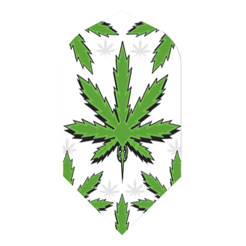 V-75 Poly Royal Hard Flights Slim Cannabis Dart Flights Viper 