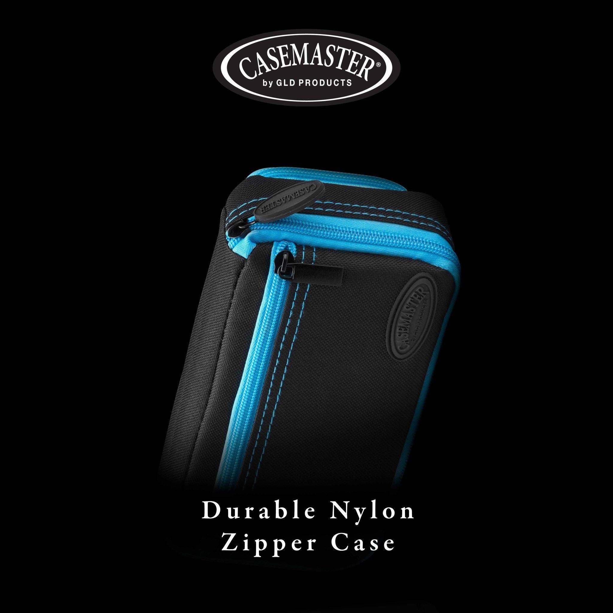 [REFURBISHED] Casemaster Plazma Plus Dart Case Black with Blue Trim and Phone Pocket Refurbished Refurbished GLD Products 