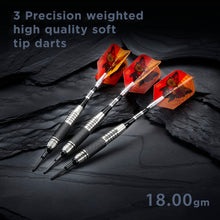 Load image into Gallery viewer, Viper The Freak Soft Tip Darts Knurled and Grooved Barrel 18 Grams
