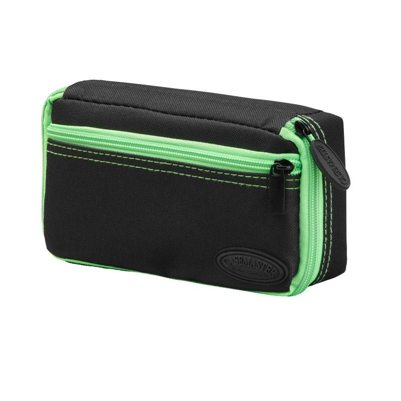 Casemaster Plazma Dart Case Black with Green Trim Dart Cases Casemaster 