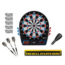 Load image into Gallery viewer, Viper 777 Electronic Dartboard, &quot;The Bull Starts Here&quot; Throw Line Marker, Sure Grip Black Soft Tip Darts, Dart Tip Remover Tool &amp; Tufflex II Black Dart Tips Darts Viper 
