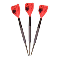 Laserdarts Black Widows Movable Point Smooth Steel Tip Steel-Tip Darts Laserdarts 