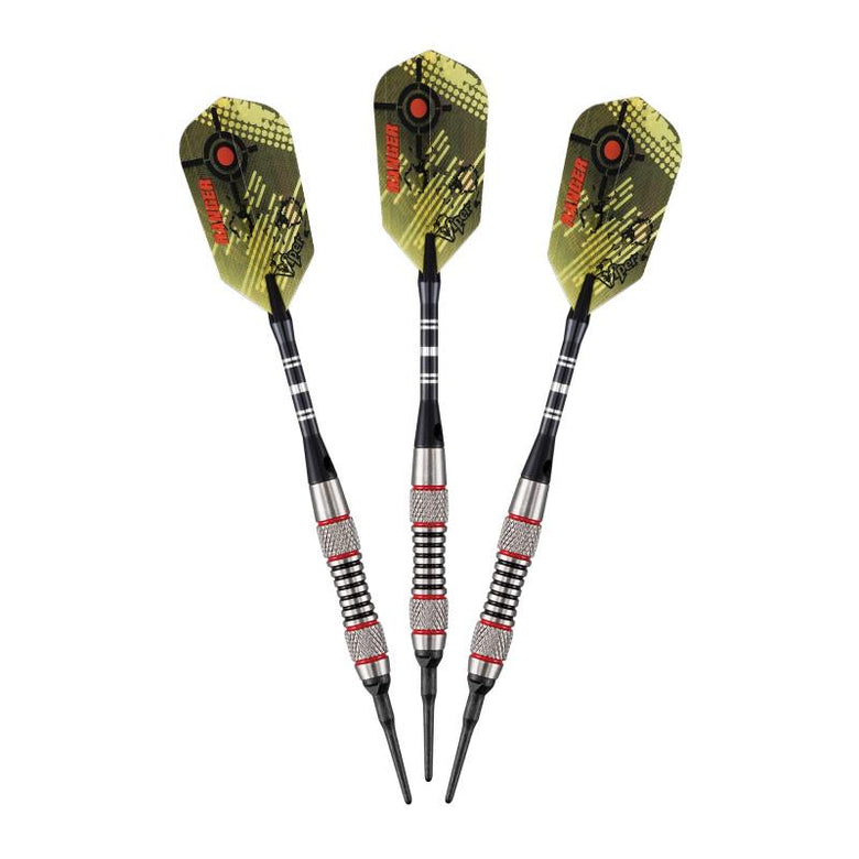 Viper Ranger Darts 80% Tungsten Soft Tip Darts Red Rings Soft-Tip Darts Viper 