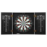 Viper Hideaway Cabinet with Coiled Paper Dartboard & "The Bull Starts Here" Throw Line Marker Darts Viper 