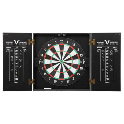 [REFURBISHED] Viper Hideaway Dartboard Cabinet with Reversible Traditional and Baseball Dartboard Refurbished Refurbished GLD Products 